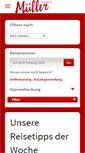 Mobile Screenshot of mueller-touristik.de
